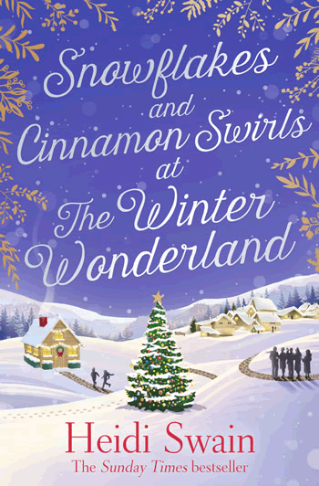 snow flakes adm cinnamon swirls at the winter wonderland